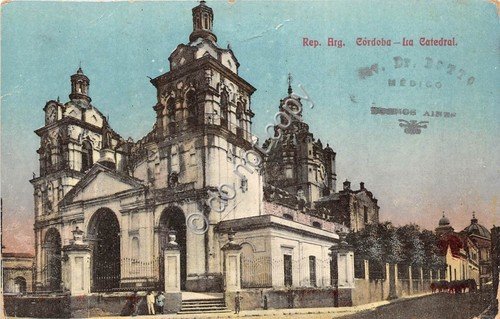 Cartolina - Argentina Cordoba Cattedrale 1916