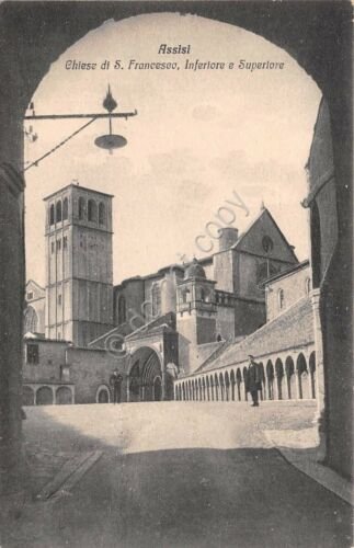 Cartolina - Assisi - Chiese di S. Francesco Inferiore e …