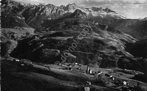 Cartolina - Auna di Sotto panorama 1955 (Bolzano) | Immagine principale