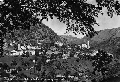 Cartolina - Bagolino Panorama 1952