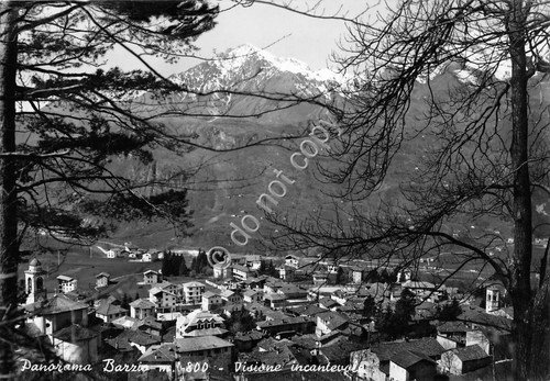 Cartolina - Barzio Panorama 1957