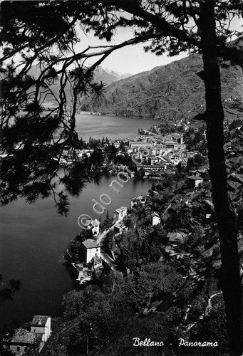 Cartolina - Bellano Panorama 1949