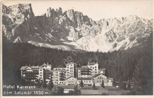 Cartolina - Bolzano - Hotel Karersee - Latemar - NVG