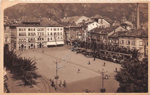 Cartolina - Bolzano - Piazza Vittorio Emanuele - Animata - … | Immagine principale