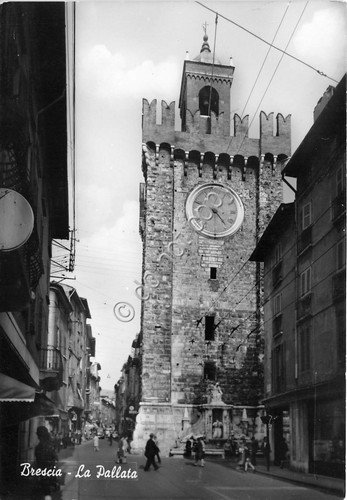 Cartolina - Brescia la Pallata animata | Immagine principale