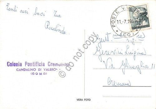 Cartolina - Candalino di Valbrona Villa S. Omobono 1967 | Immagine Gallery 2
