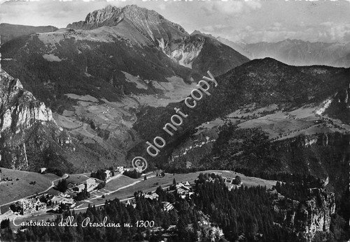 Cartolina - Cantoniera della Presolana panorama