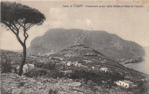 Cartolina - Capri - Panorama da Strada al Salto di …