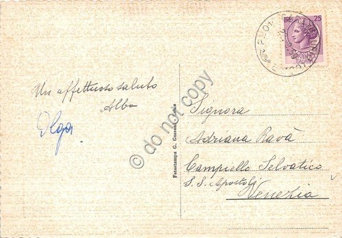 Cartolina - Carate Lario panorama dal lago 1959 | Immagine Gallery 2