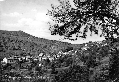 Cartolina - Castiglione Intelvi panorama 1957