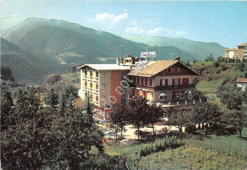 Cartolina - Cavalese Park Hotel Azalea 1968