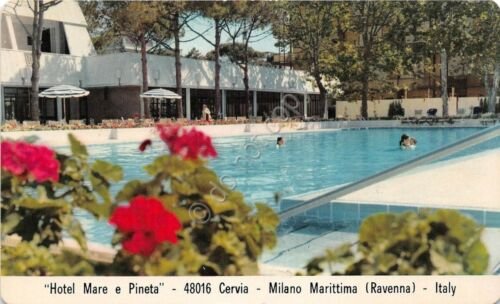 Cartolina - Cervia - Hotel Mare e Pineta - piscina …