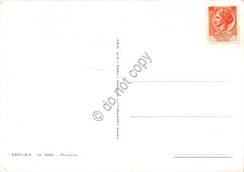 Cartolina - Cervinia Panorama