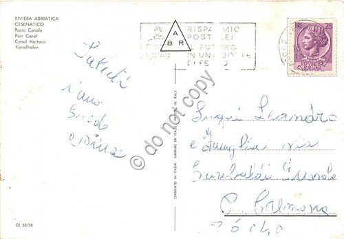 Cartolina - Cesenatico Porto canale barche | Immagine Gallery 2