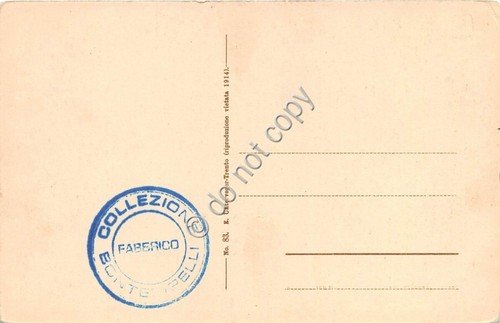 Cartolina - cima della Vermigliana Presanella anni '30