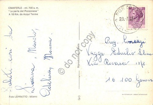 Cartolina - Cimaferle panorama parziale