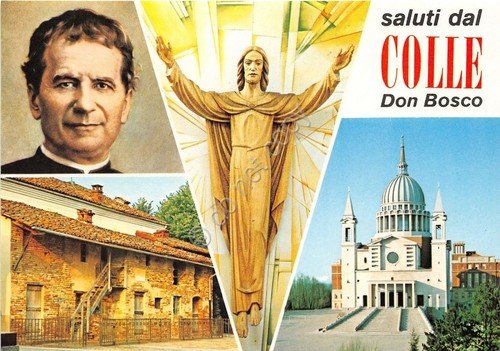 Cartolina - Colle Don Bosco - Giovanni Paolo II - …