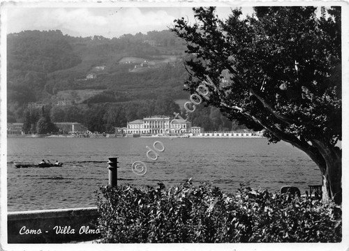 Cartolina - Como Villa Olmo 1957 | Immagine principale