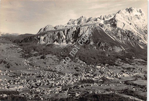 Cartolina - Cortina Faloria Soraphis panorama