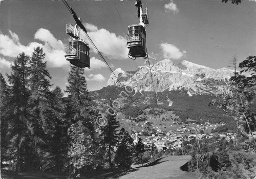 Cartolina - Cortina Funivia del Faloria 1963 | Immagine principale