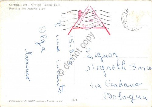 Cartolina - Cortina Funivia del Faloria 1963 | Immagine Gallery 2