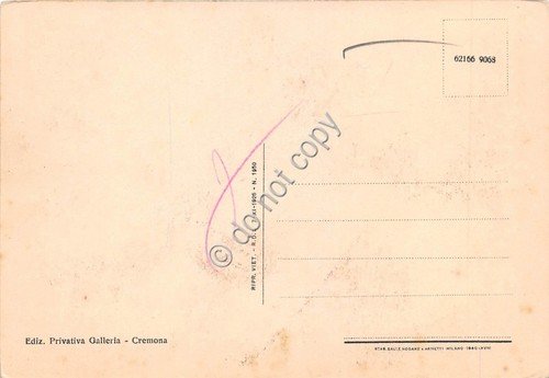 Cartolina - Cremona Chiesa S. Agata Animata auto d'epoca anni … | Immagine Gallery 2