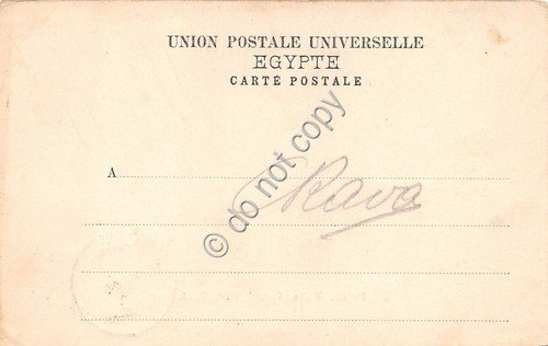 Cartolina - Egypte Port Said Palais Hollandaise