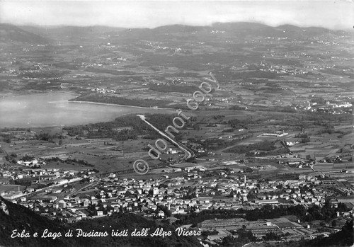 Cartolina - Erba Lago di Pusiano visti da Alpe Vicerè … | Immagine principale