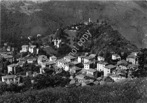 Cartolina - Esino Lario panorama 1963
