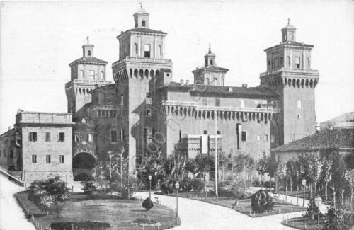 Cartolina - Ferrara - Castello - 1918