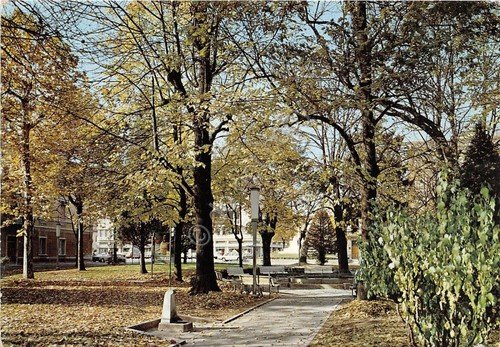 Cartolina - Fiorenzuola D'Arda - Giardini Pubblici - 1977 | Immagine principale