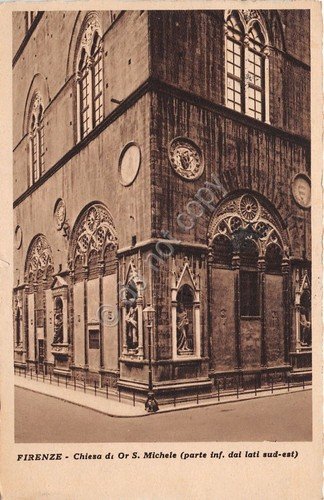 Cartolina - Firenze - Chiesa Or S. Michele - 1934 …