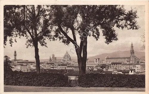 Cartolina - Firenze - Panorama - 1934 - VG | Immagine principale