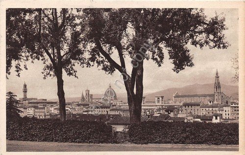 Cartolina - Firenze - Panorama - 1934 - VG