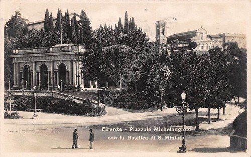 Cartolina - Firenze - Piazza Michelangiolo Basilica S. Miniato - … | Immagine principale