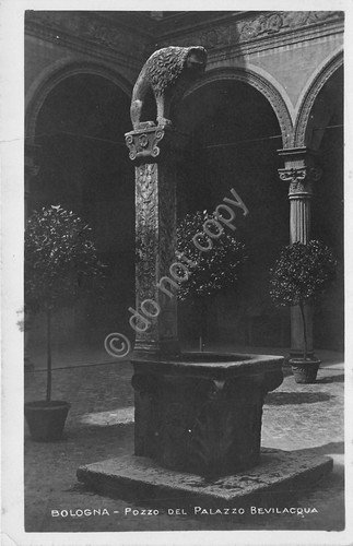 Cartolina - Foto - Bologna - Pozzo Palazzo Bevilacqua - …