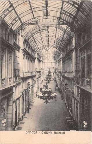 Cartolina - Genova - Galleria Mazzini - anni '30