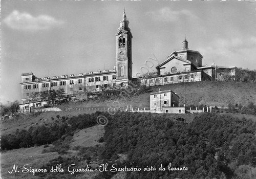 Cartolina - Genova - Nostra Signora della Guardia vista da … | Immagine principale