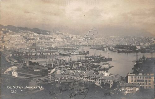 Cartolina - Genova - Panorama - anni '20