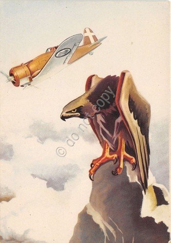 Cartolina - Illustrata - Arma Aeronautica - Aquila - N.034 | Immagine principale