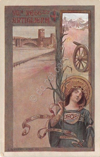 Cartolina - Illustrata - Bevilacqua - Militaria - VIII Reggimento …