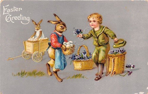Cartolina - Illustrata - Buona Pasqua - Easter Greetings - … | Immagine principale