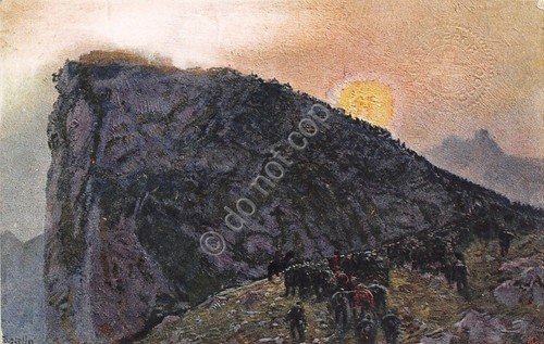 Cartolina - Illustrata - Cascella- Croce Rossa- IV Guerra Indipendenza …