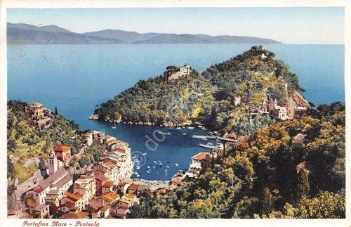 Cartolina - Illustrata - Portofino - Penisola - Panorama - … | Immagine principale