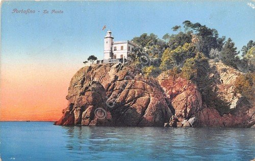 Cartolina - Illustrata - Portofino - Punta - Brunner - …