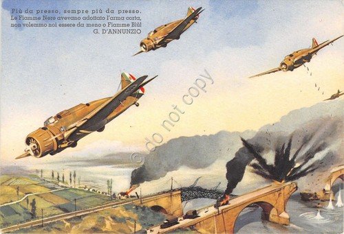 Cartolina - Illustrata Ferrari- Commibus - Aerei - Frase G. … | Immagine principale