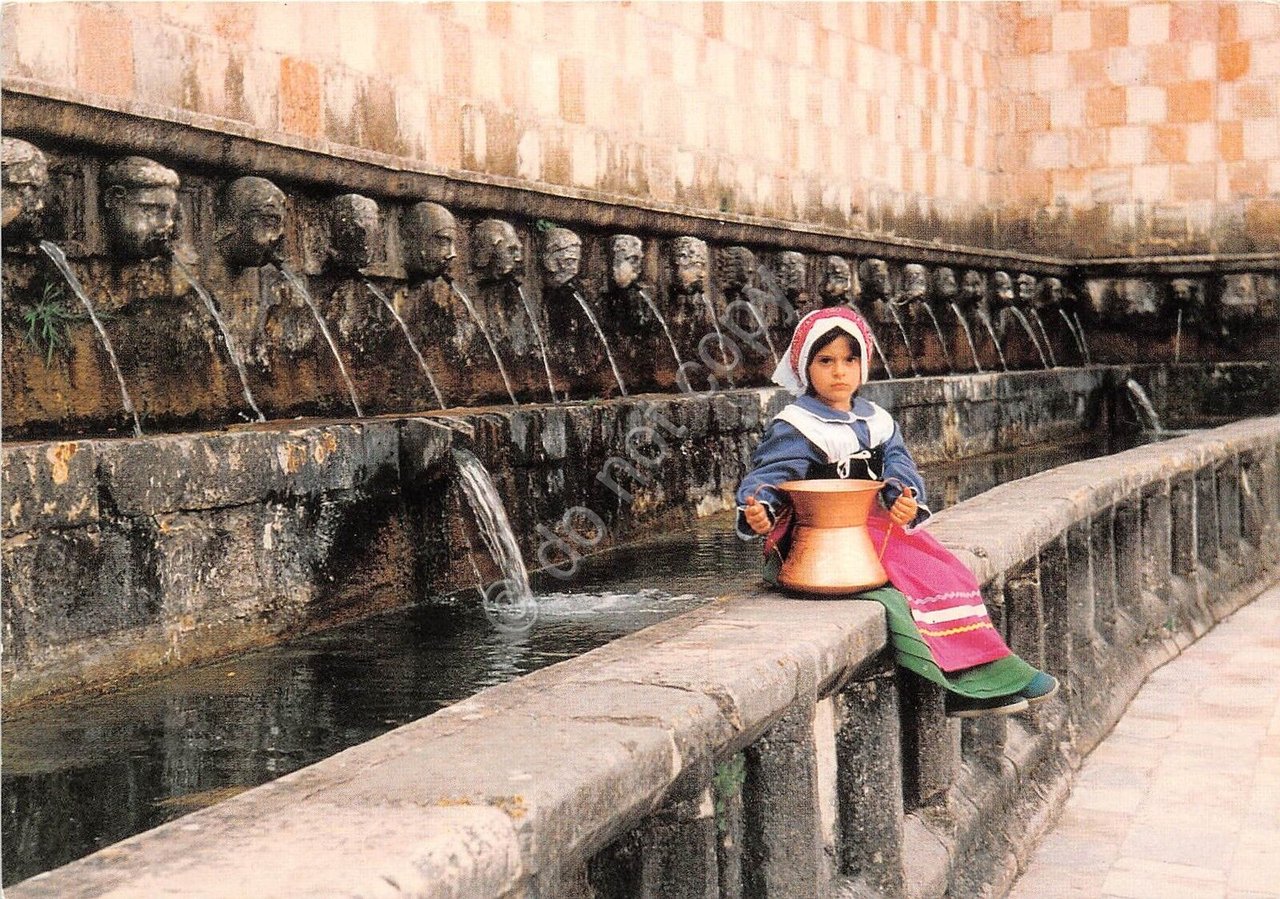 Cartolina - L'Aquila - costumi tradizionali - 99 Cannelle - …