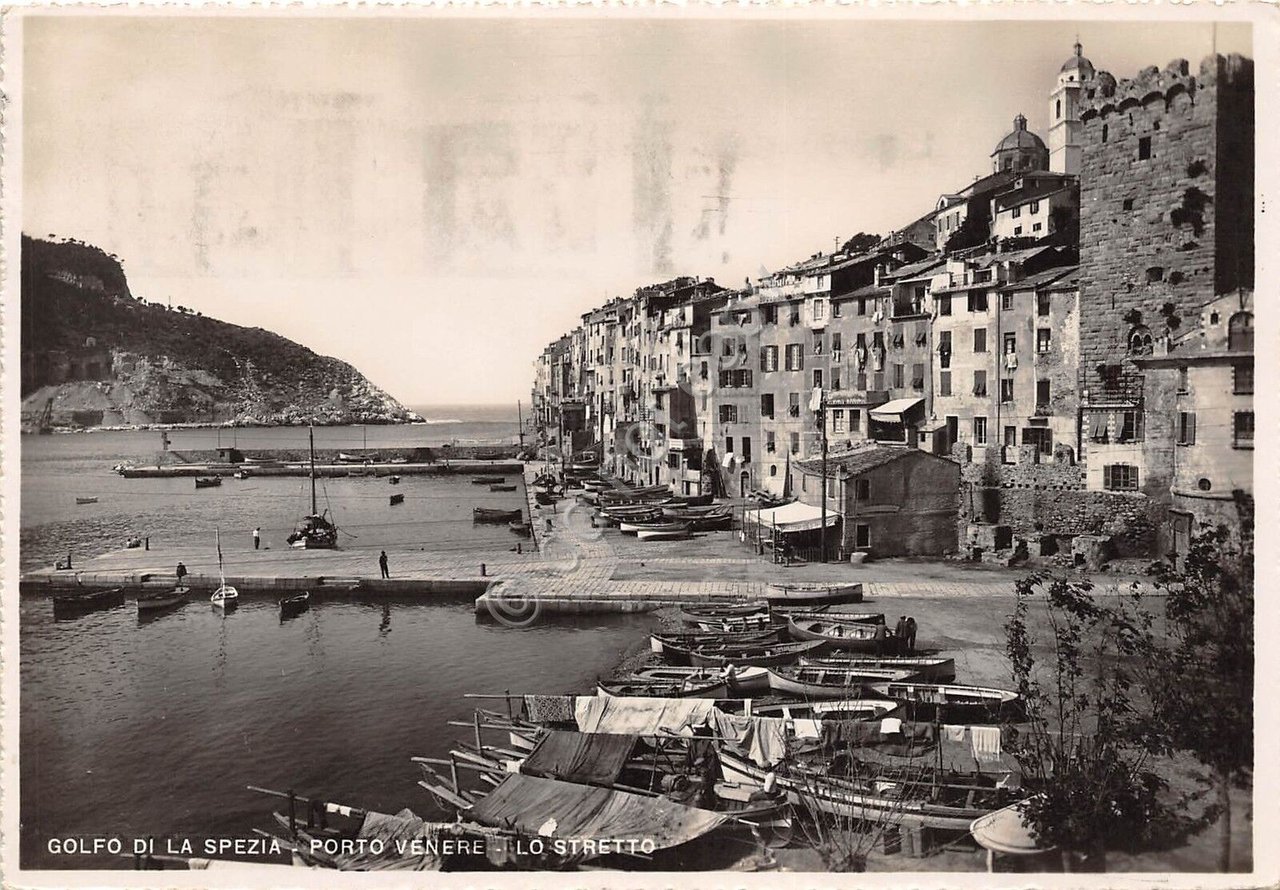 Cartolina - La Spezia - Porto Venere - lo stretto …