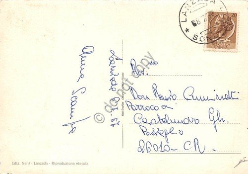 Cartolina - Lanzada Frazione Moiri panorama 1967