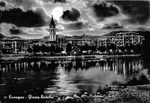 Cartolina - Lavagna - Fiume Entella - 1960 | Immagine principale